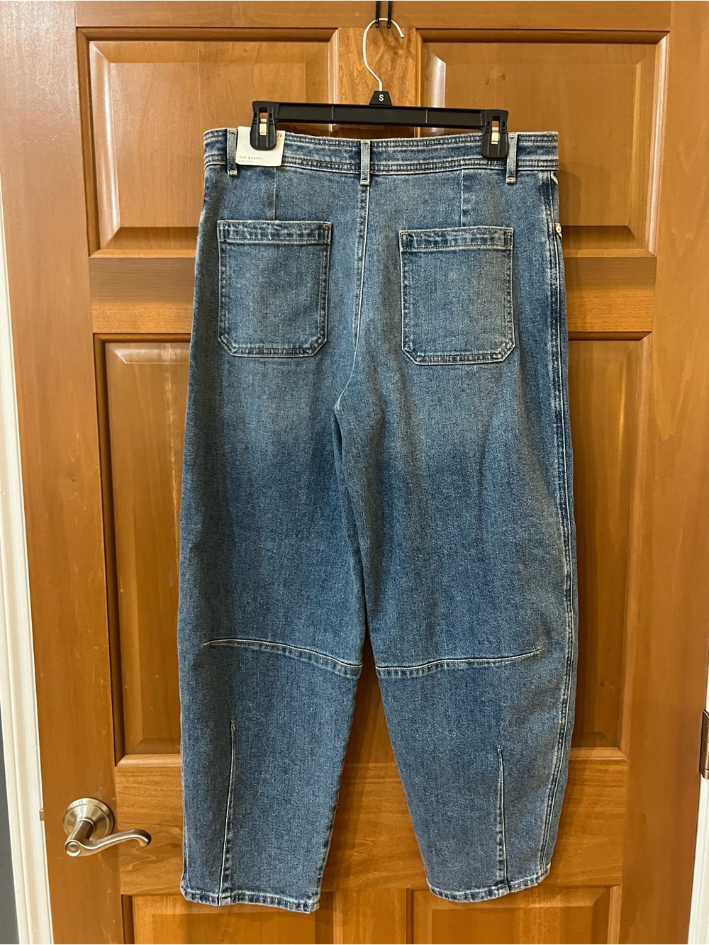 NWT Loft High Rise Barrel Jeans size 8/29 - Picture 4 of 6